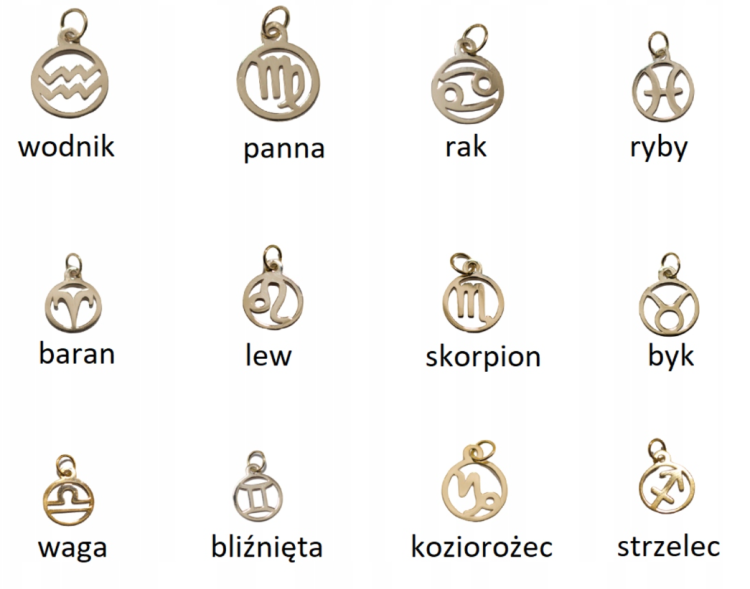 zawieszka Znak Zodiaku 585
